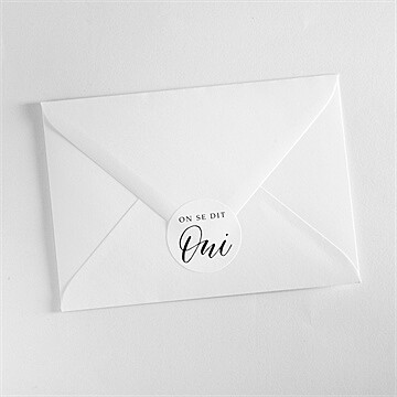 Sticker mariage liés pour toujours - Mise en situation