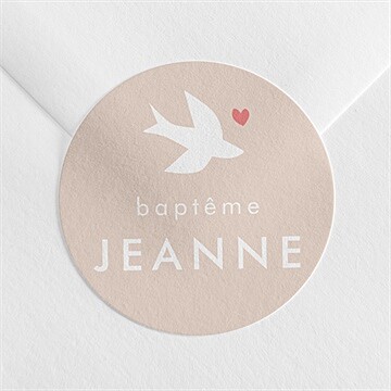 Sticker baptême réf. N360783