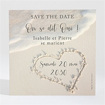 Save the Date mariage réf. N3001808