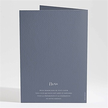 Livret de messe mariage reliefs - Dos du livret