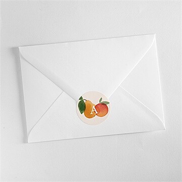 Sticker naissance cocktail fruité - Mise en situation