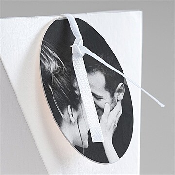 Boîte surprise mariage lettre moderne - Détail de la boîte