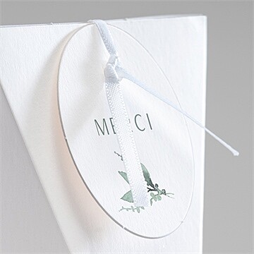 Boîte surprise mariage poésie d'aquarelle - Détail de la boîte
