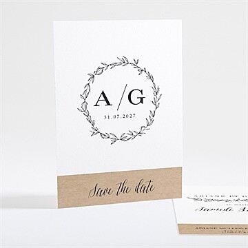 Save the Date mariage réf. N25150
