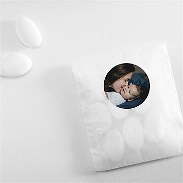 Sticker naissance instants - Mise en situation