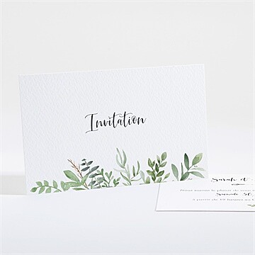 Carton d'invitation mariage réf. N161256