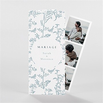 Faire-part mariage jouy exclusif photomaton