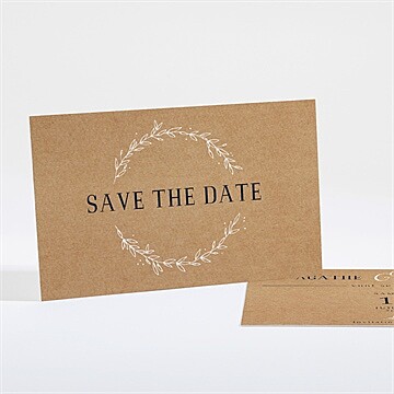 Save the Date mariage réf. N161227