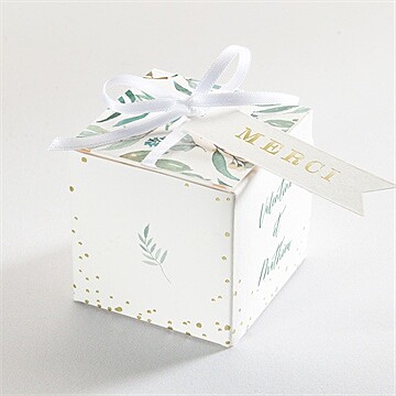 Boîte de dragées mariage réf. N340521