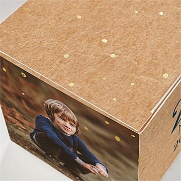 Boîte de dragées communion tout un symbole dorure - Détail de la boîte