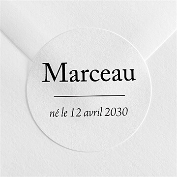 Sticker naissance petite beauté