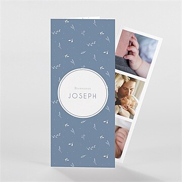 Faire-part naissance petite folie photomaton