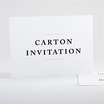 Carton d'invitation mariage réf. N15149