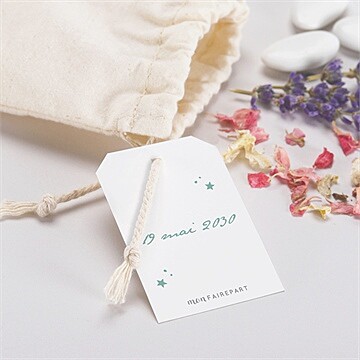 Pochon communion ma couronne - Mise en situation