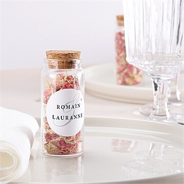Mignonette mariage en relief - Mise en situation