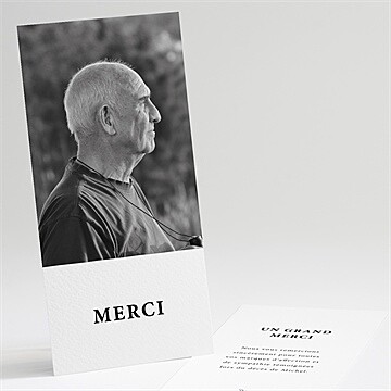 Carte recto-verso - portrait