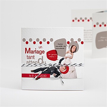 Remerciement mariage humour original accordéon