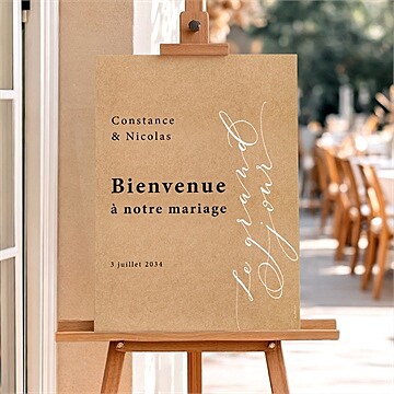 Panneau bienvenue photomaton