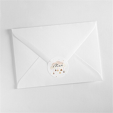 Sticker naissance mon nuage - Mise en situation