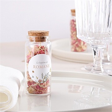 Mignonette baptême tout en joie