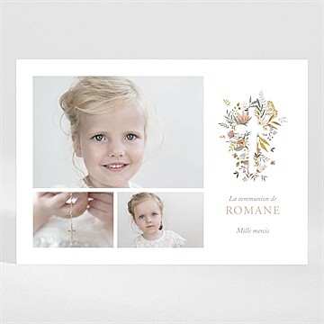 Remerciement communion foi fervente mignonette
