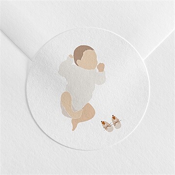 Sticker naissance réf. N3601751