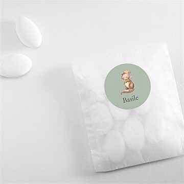 Sticker naissance dragon - Mise en situation