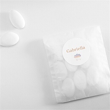 Sticker naissance mes petits dessins - Mise en situation