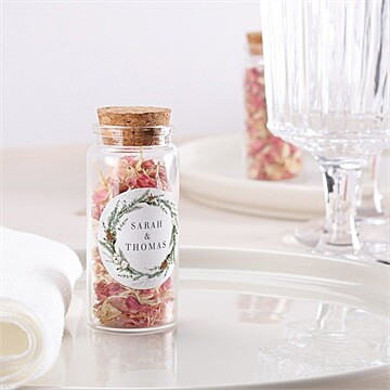 Mignonette mariage noël sticker - Mise en situation