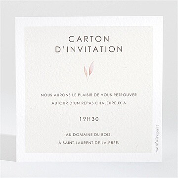 Carton d'invitation mariage réf. N3002023