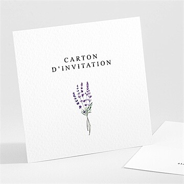 Carton d'invitation mariage réf. N301532