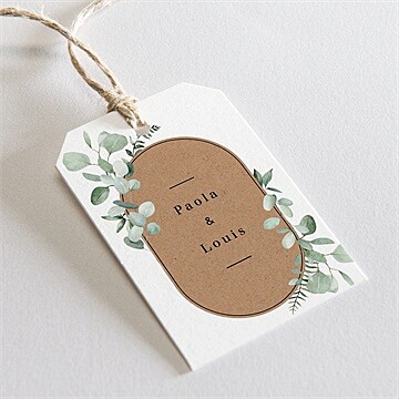 Etiquette mariage encapsulés