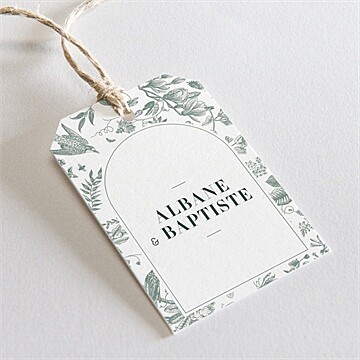 Etiquette mariage sculpture