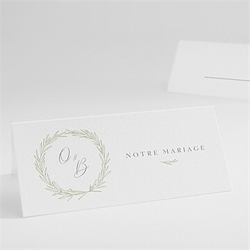 Marque-place mariage tendre elegance étui