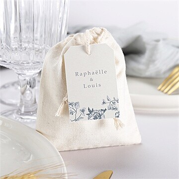 Pochon mariage  tropiques - Mise en situation