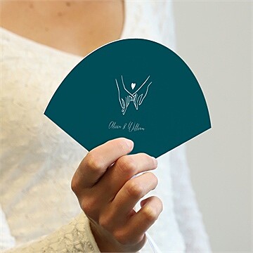 Eventail mariage notre union programme - Mise en situation