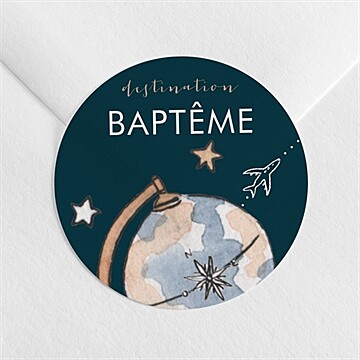 Sticker baptême réf. N3602138