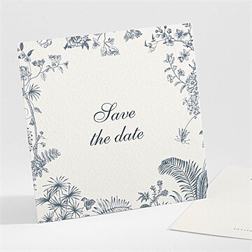 Save the Date mariage tropiques