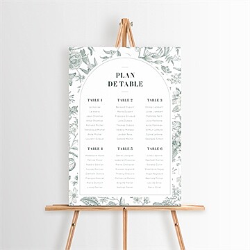 Plan de table mariage réf. N260376