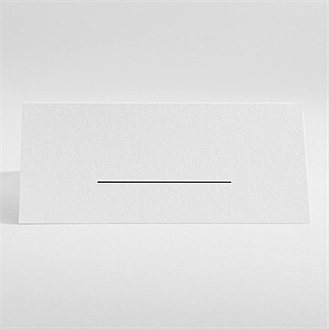Marque-place mariage tendance - Dos du marque-place