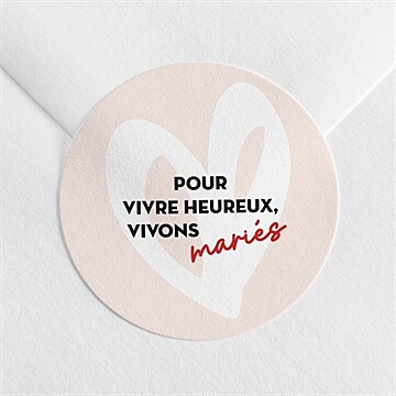 Sticker mariage réf. N3602229