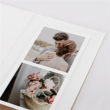 Remerciement mariage coeur - Détail de l'intérieur