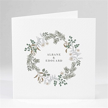 Faire-part mariage c'est noël !
