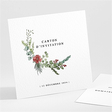 Carton d'invitation mariage réf. N301595