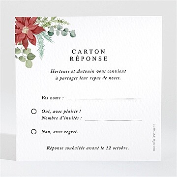 Carton réponse mariage réf. N3002151