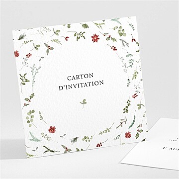 Carton d'invitation mariage réf. N301599