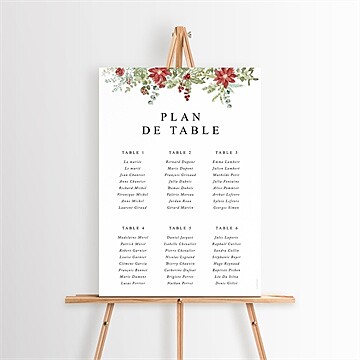 Plan de table mariage réf. N260436