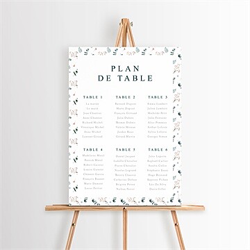 Plan de table mariage réf. N260440