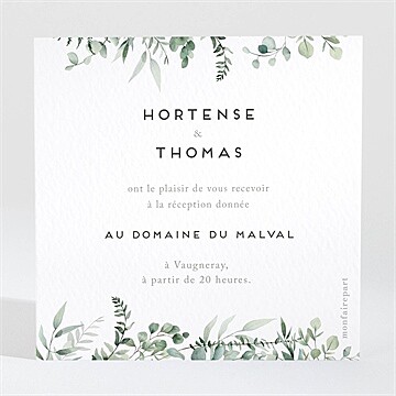 Carton d'invitation mariage réf. N3002166