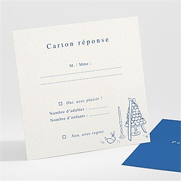 Carton réponse mariage réf. N301619